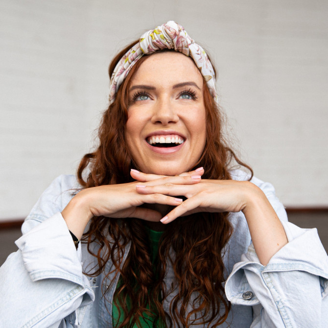 TWIST HEADBAND MAGNOLIA CREAM