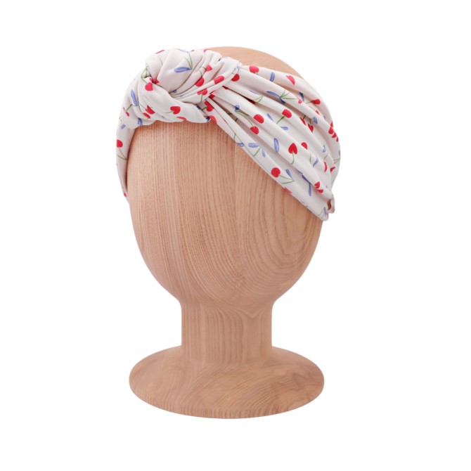 KNOT HEADBAND CHERRIES